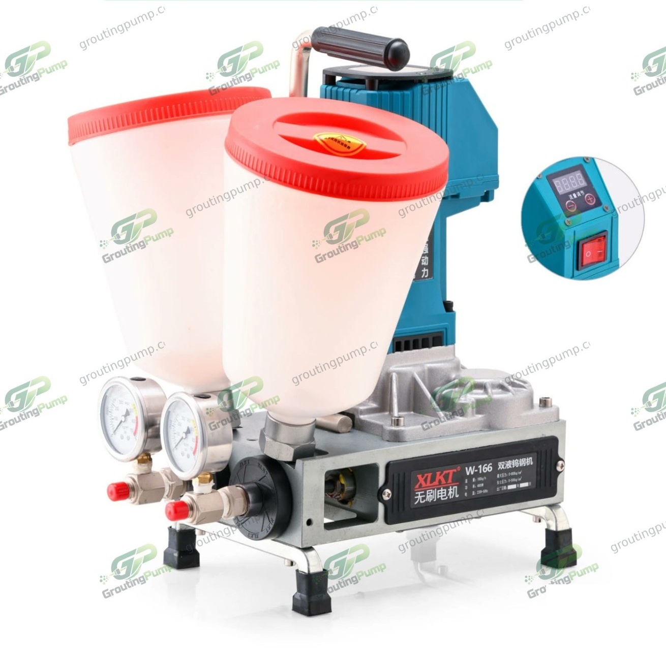 W166 Brushless High-Pressure Grouting Pump